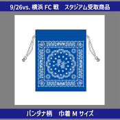 【0926横浜戦スタ受け専用】バンダナ柄巾着