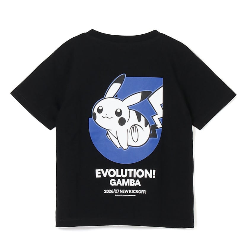 ガンバ大阪 ガンバ大阪 ピカチュウ Tシャツ BLACK キッズ｜【公式】J