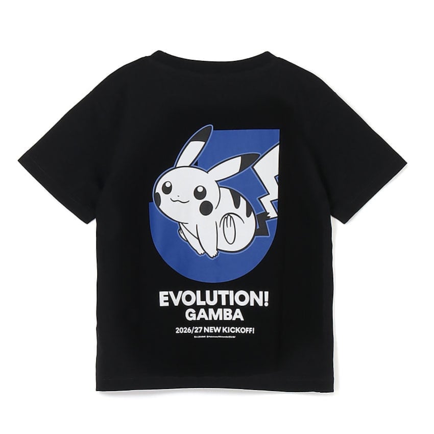 ガンバ大阪 ガンバ大阪 ピカチュウ Tシャツ BLACK｜【公式】Jリーグ
