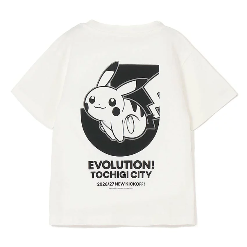 栃木シティ 栃木シティ ピカチュウ Tシャツ WHITE キッズ｜【公式】J