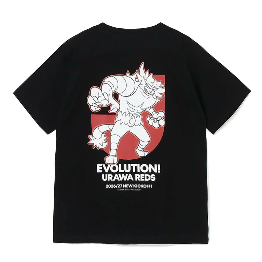浦和レッズ 浦和レッズ ガオガエンTシャツ BLACK｜【公式】Jリーグ