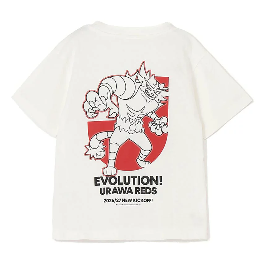 浦和レッズ 浦和レッズ ガオガエンTシャツ WHITE キッズ｜【公式】J
