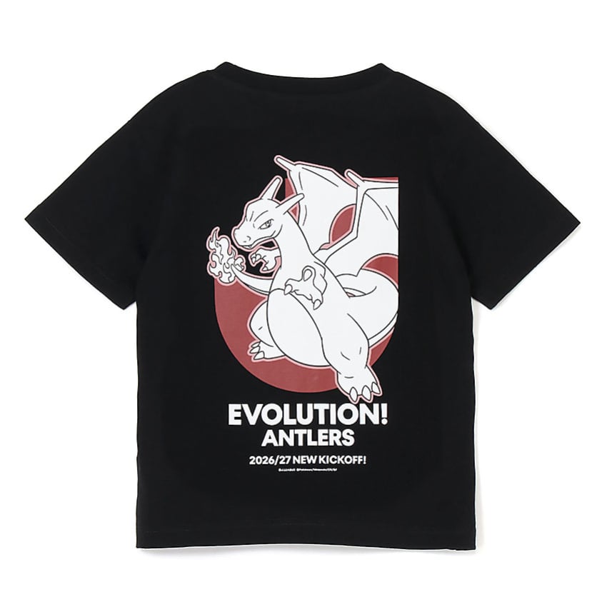 鹿島アントラーズ 鹿島アントラーズ リザードン Tシャツ BLACK｜【公式
