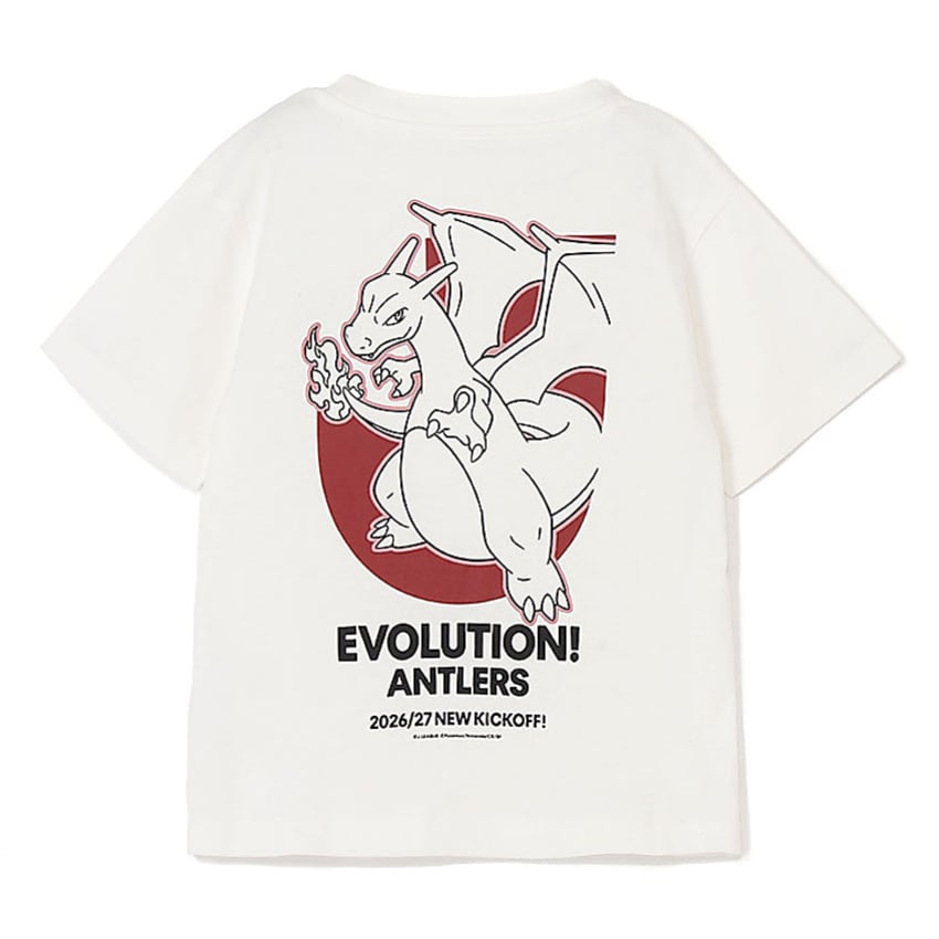 鹿島アントラーズ 鹿島アントラーズ リザードン Tシャツ WHITE｜【公式