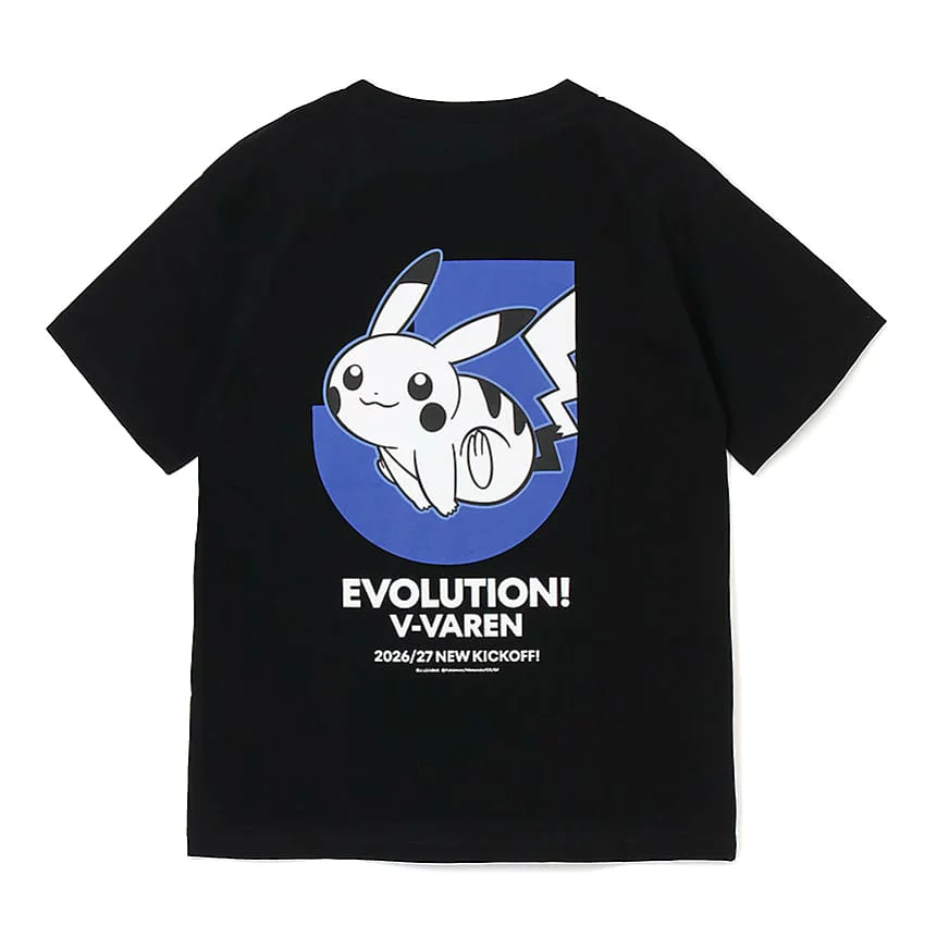 V・ファーレン長崎 v・ファーレン長崎 ピカチュウ Tシャツ BLACK